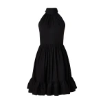 By Malina Fern Mini Dress in Black | Mini Dresses | Coveti