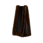 By Malina Hailey Scarf in Black | Scarves | Coveti