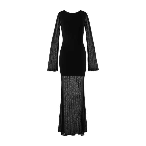 By Malina Haisley Maxi Dress in Black | Maxi Dresses | Coveti