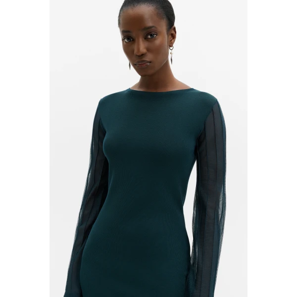By Malina Haisley Maxi Dress in Teal | Maxi Dresses | Coveti