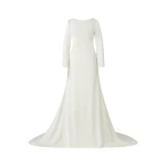 By Malina Hermine Gown in Cream | Wedding Dresses | Coveti