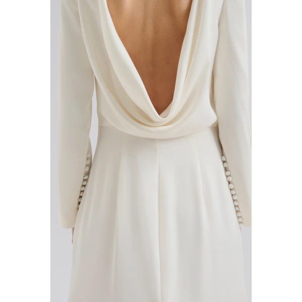 By Malina Hermine Gown in Cream | Wedding Dresses | Coveti