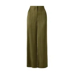 By Malina Izabelle Trousers in Moss Green | Wide leg pants | Coveti