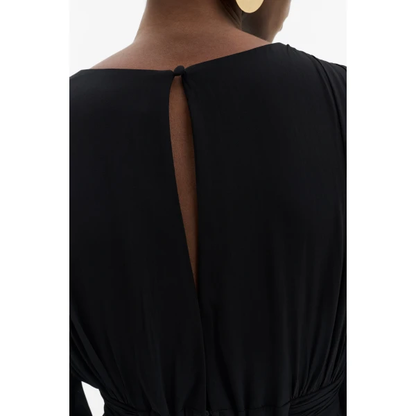 By Malina Jadie Mini Dress in Black | Mini Dresses | Coveti