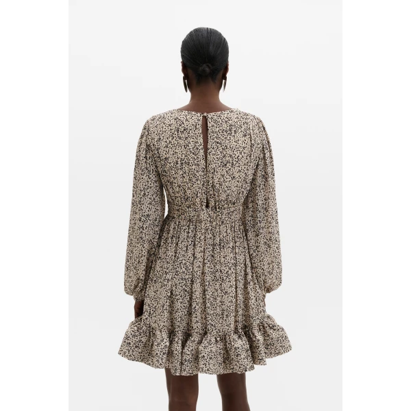 By Malina Jadie Mini Dress in Shaded Dot | Mini Dresses | Coveti