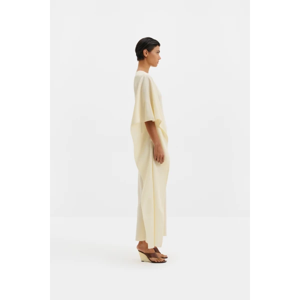 By Malina Janna Maxi Kaftan in Pearl | kaftan | Coveti
