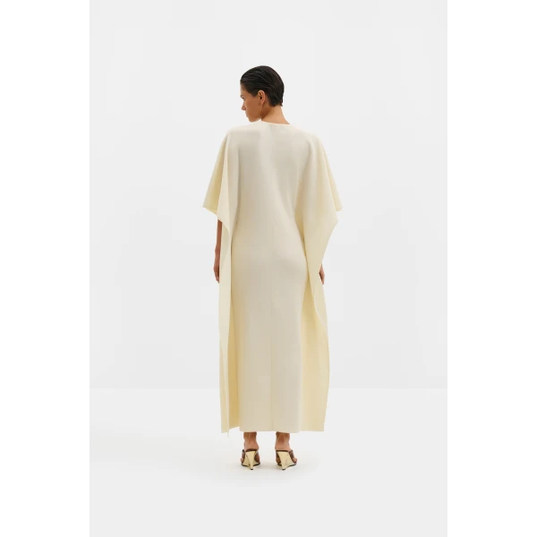 By Malina Janna Maxi Kaftan in Pearl | kaftan | Coveti