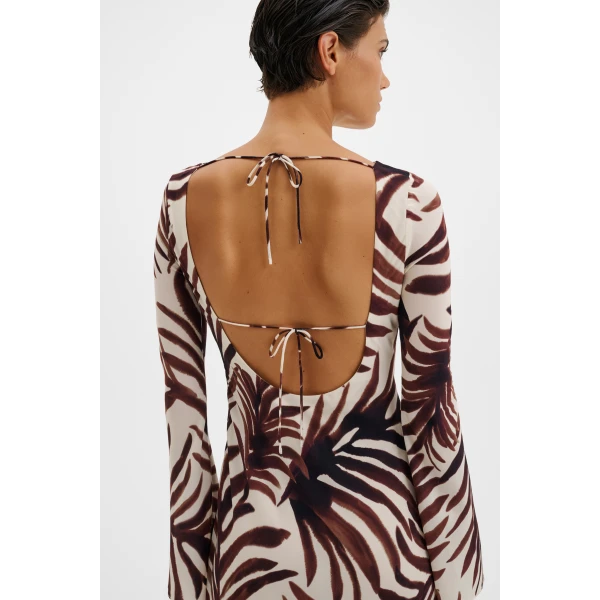 By Malina Jennelie Maxi Dress in Burnt Leaf | Maxi Dresses | Coveti