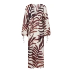 By Malina Joseline Maxi Kaftan in Burnt Leaf | kaftan | Coveti