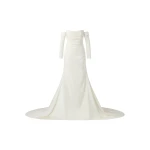 By Malina Josephine Gown in Cream | Wedding Dresses | Coveti