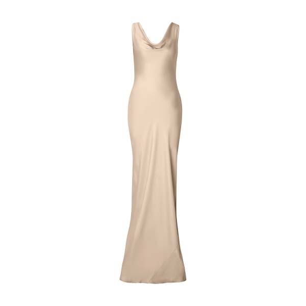 Leah Maxi Dress in Champagne