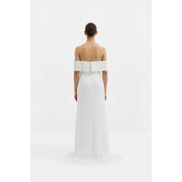 By Malina Leia Gown in Ivory | Wedding Dresses | Coveti