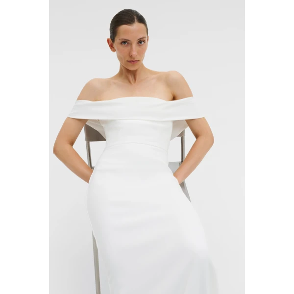 By Malina Leia Gown in Ivory | Wedding Dresses | Coveti