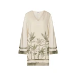 By Malina Leonella Mini Dress in Palm | Mini Dresses | Coveti