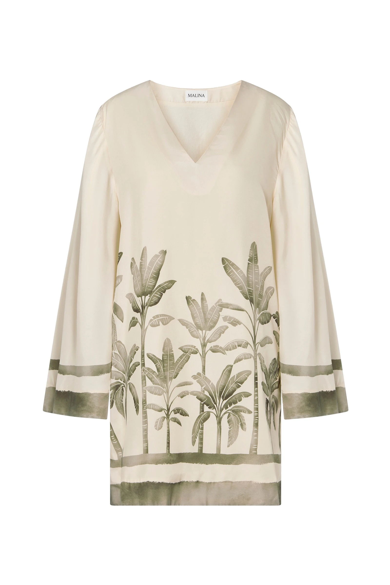 By Malina Leonella Mini Dress in Palm By Malina Leonella Mini Dress in Palm | Mini Dresses | Coveti