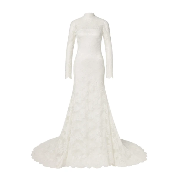 By Malina Leonore Gown in Ivory | Wedding Dresses | Coveti