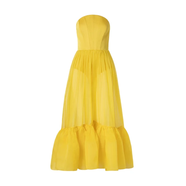 Lilou Maxi Dress in Mango