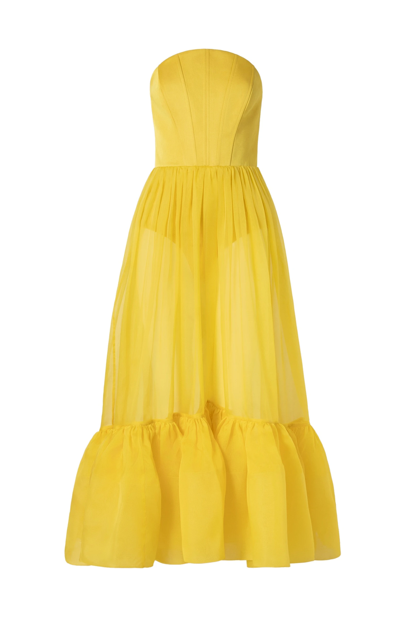 By Malina Lilou Maxi Dress in Mango By Malina Lilou Maxi Dress in Mango | Maxi Dresses | Coveti