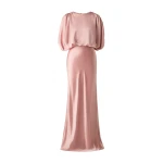 By Malina Linhe Maxi Dress in Soft Pink | Maxi Dresses | Coveti