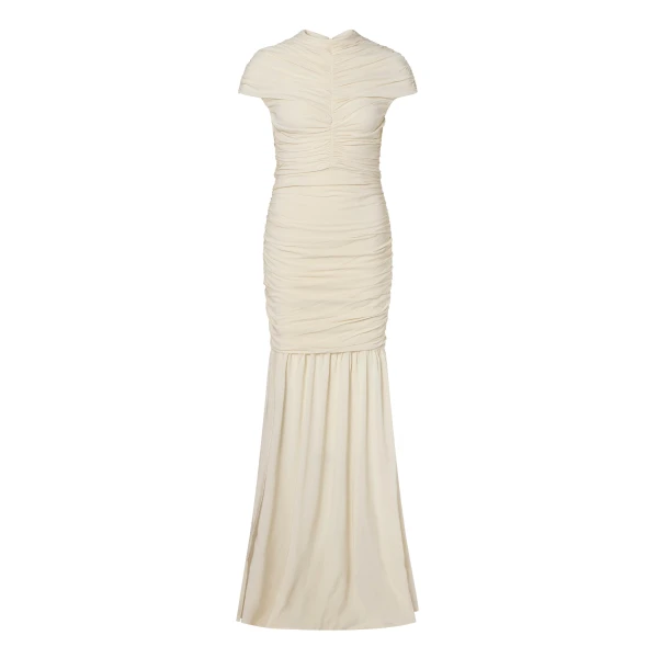 Loana Maxi Dress in Pearl