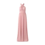 By Malina Lola Maxi Dress in Blush | Maxi Dresses | Coveti