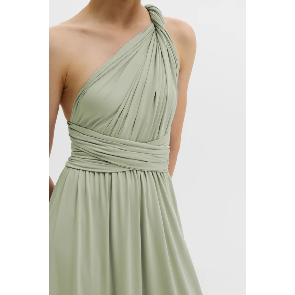 By Malina Lola Maxi Dress in Sage | Maxi Dresses | Coveti