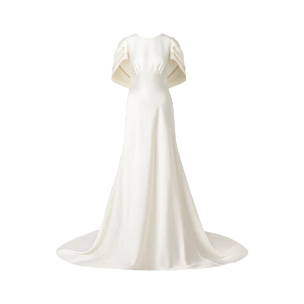 By Malina Louise Gown in Cream | Wedding Dresses | Coveti