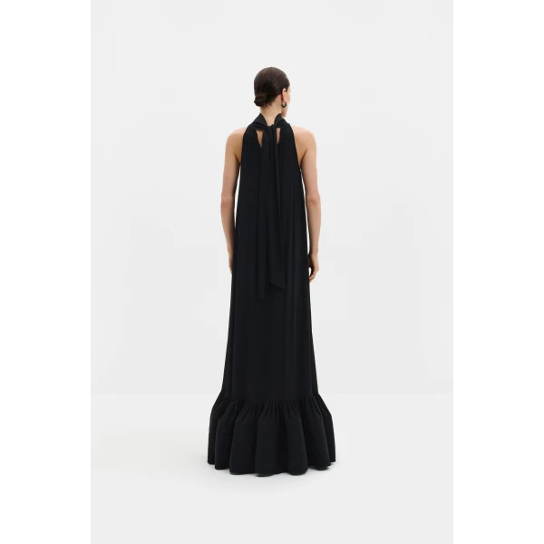 By Malina Lykke Maxi Dress in Black | Maxi Dresses | Coveti