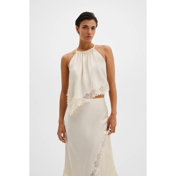 By Malina Madina Top in Pearl | Tops | Coveti