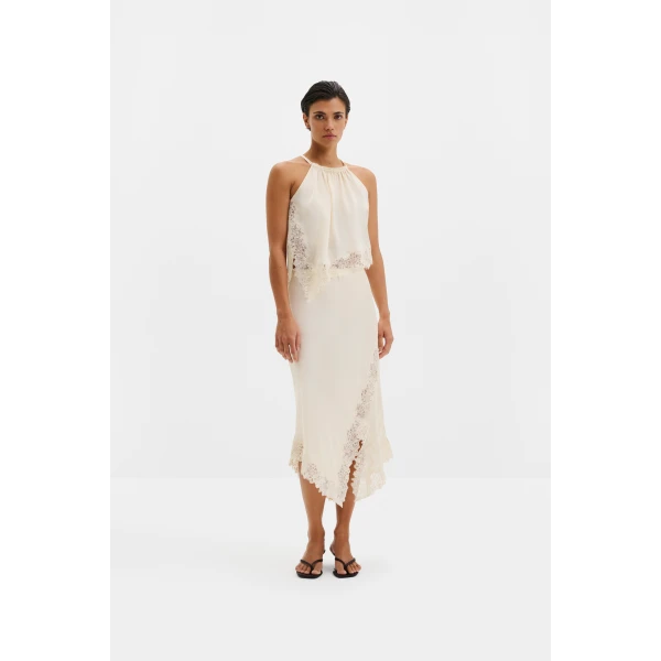 By Malina Madina Top in Pearl | Tops | Coveti