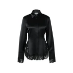 By Malina Malou Shirt in Black | Shirts | Coveti