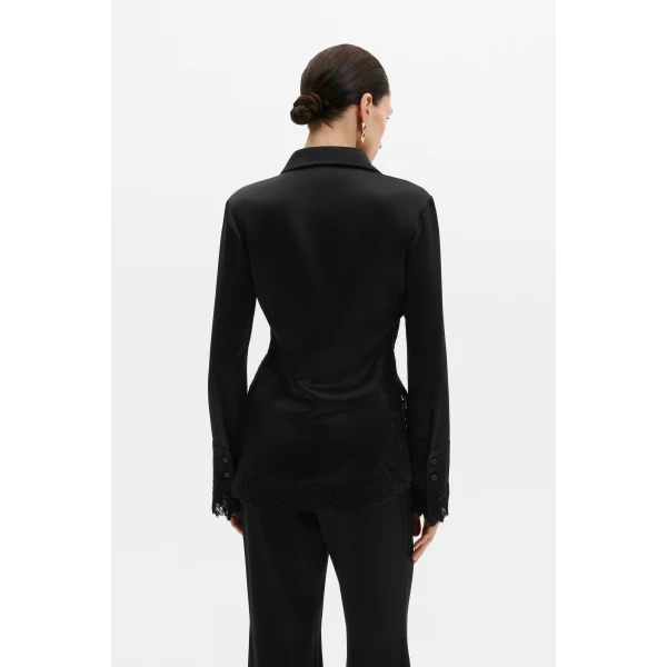 By Malina Malou Shirt in Black | Shirts | Coveti
