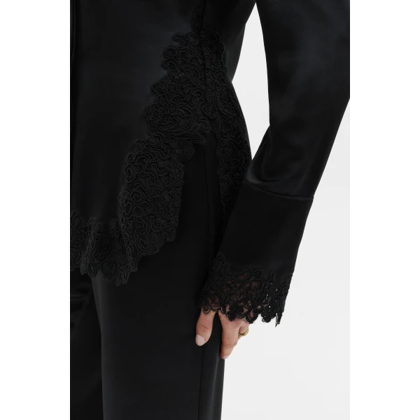 By Malina Malou Shirt in Black | Shirts | Coveti