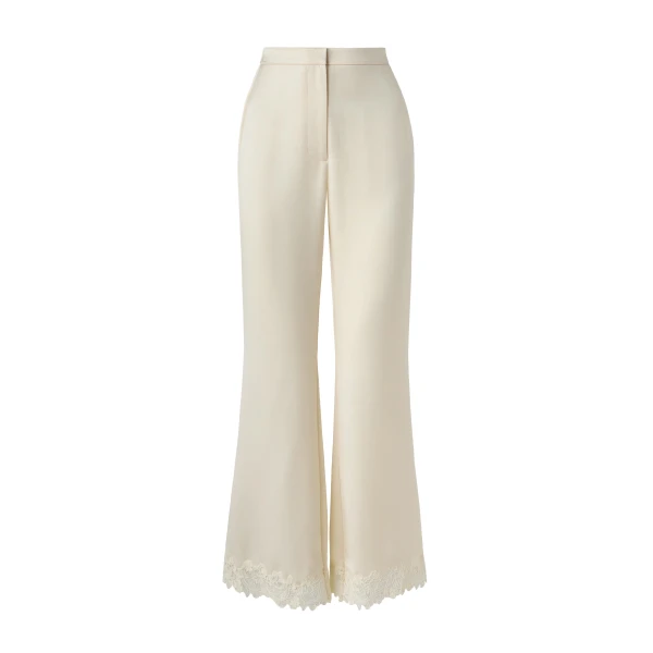 By Malina Marine Trousers in Pearl | Pants | Coveti