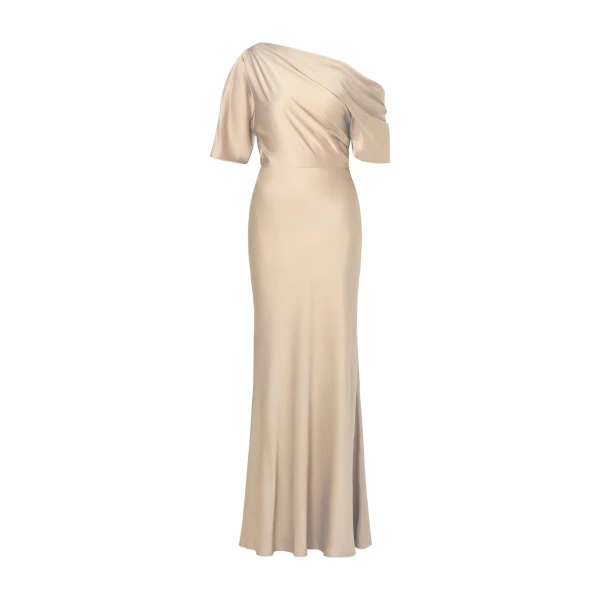 Marisa Maxi Dress in Champagne