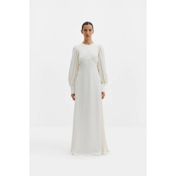 By Malina Mathilde Gown in Cream | Wedding Dresses | Coveti