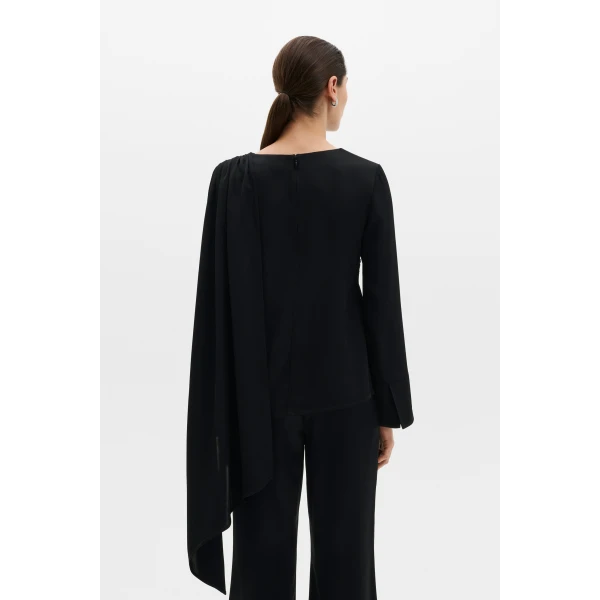 By Malina Melandy Blouse in Black | Blouse | Coveti