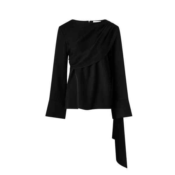 By Malina Melandy Blouse in Black | Blouse | Coveti