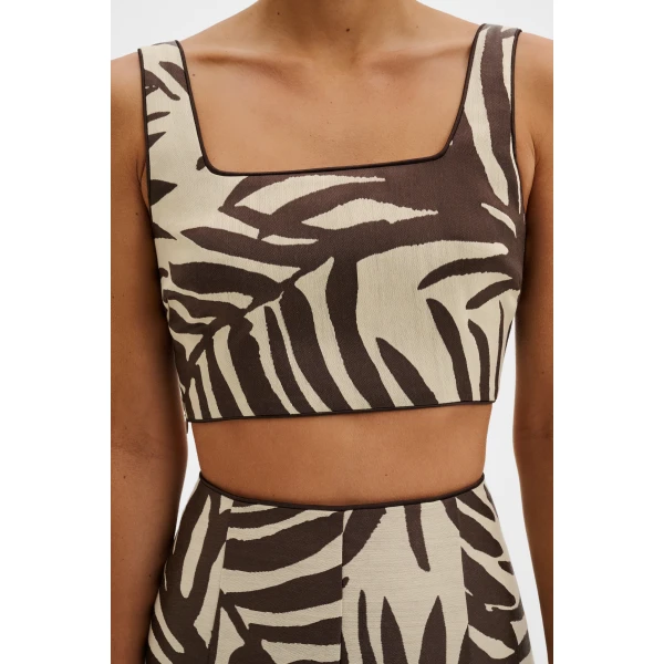 By Malina Mereya Top in Burnt Leaf | Tops | Coveti