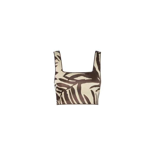 By Malina Mereya Top in Burnt Leaf | Tops | Coveti