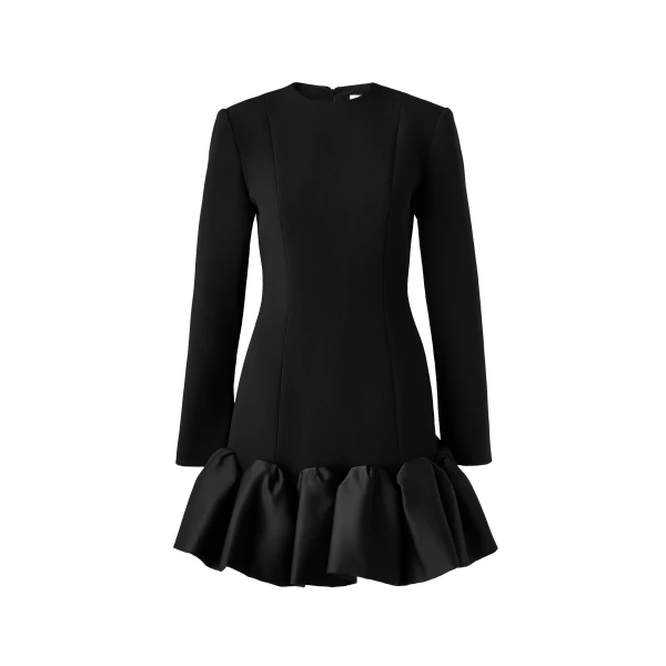By Malina Miki Mini Dress in Black | Mini Dresses | Coveti