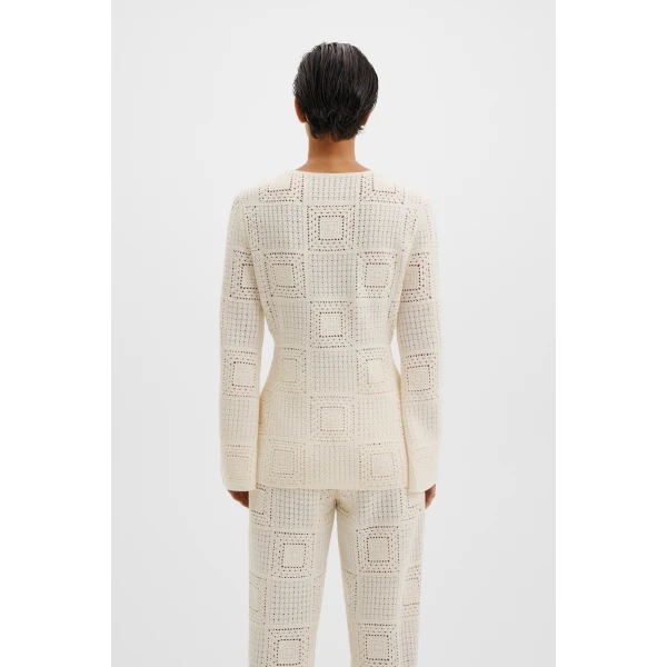 By Malina Mirella Cardigan in Vanilla | Cardigan | Coveti