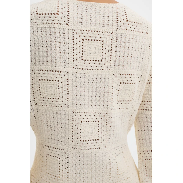 By Malina Mirella Cardigan in Vanilla | Cardigan | Coveti