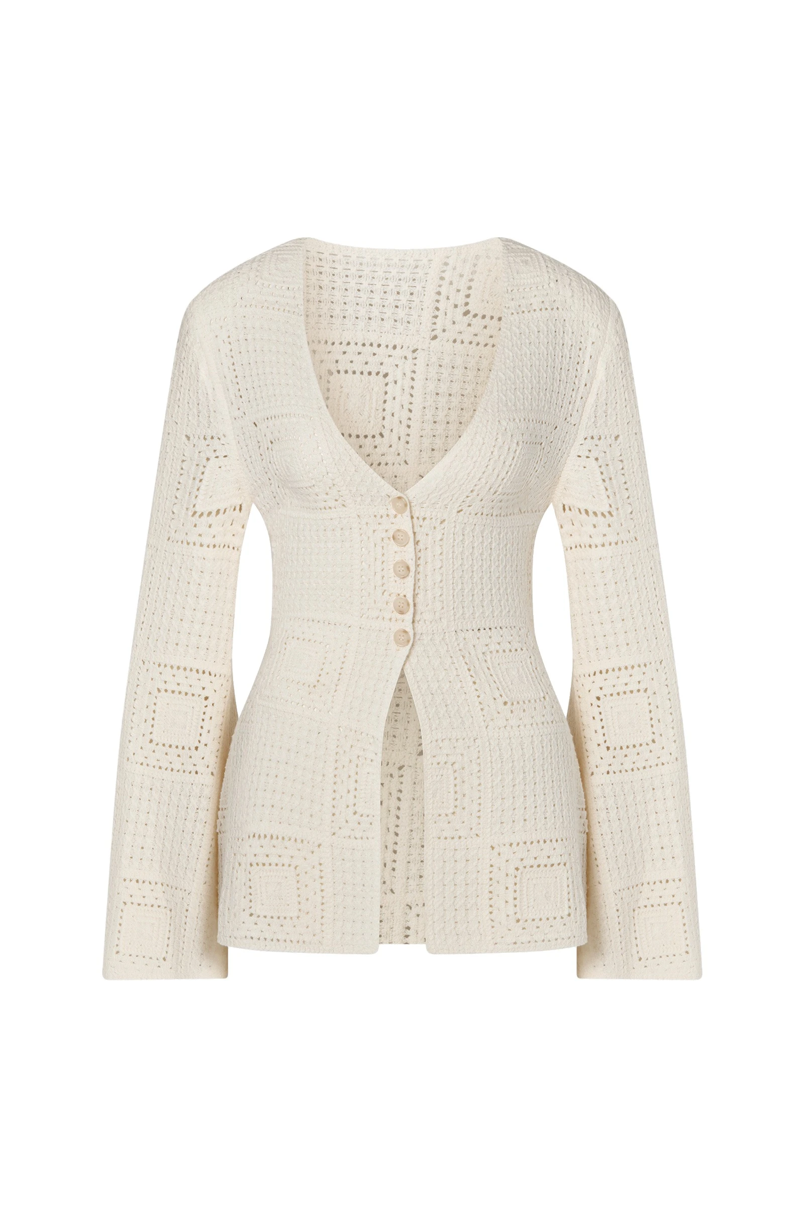By Malina Mirella Cardigan in Vanilla By Malina Mirella Cardigan in Vanilla | Cardigan | Coveti