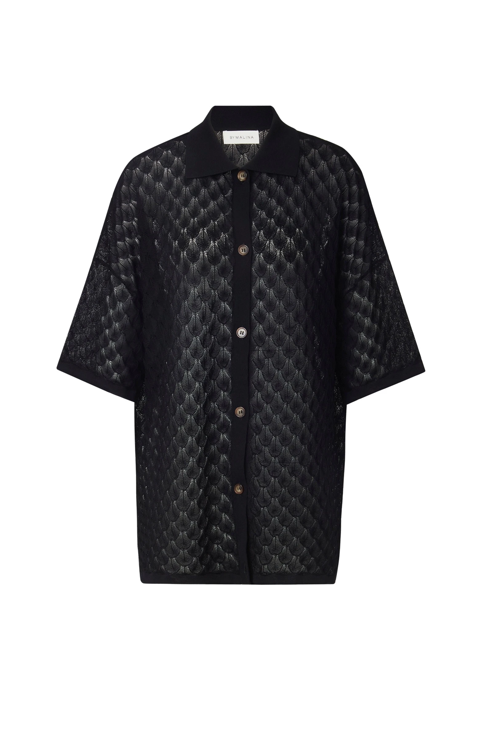 By Malina Moa Oversized Shirt in Black By Malina Moa Oversized Shirt in Black | Shirts | Coveti