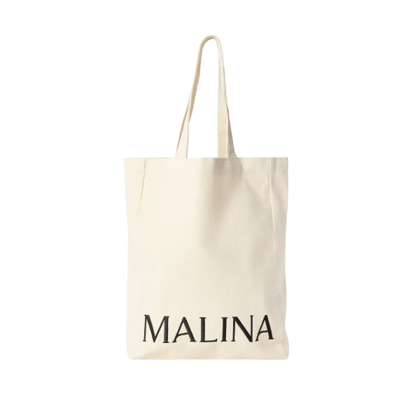 Monogram Canvas Bag in Cream