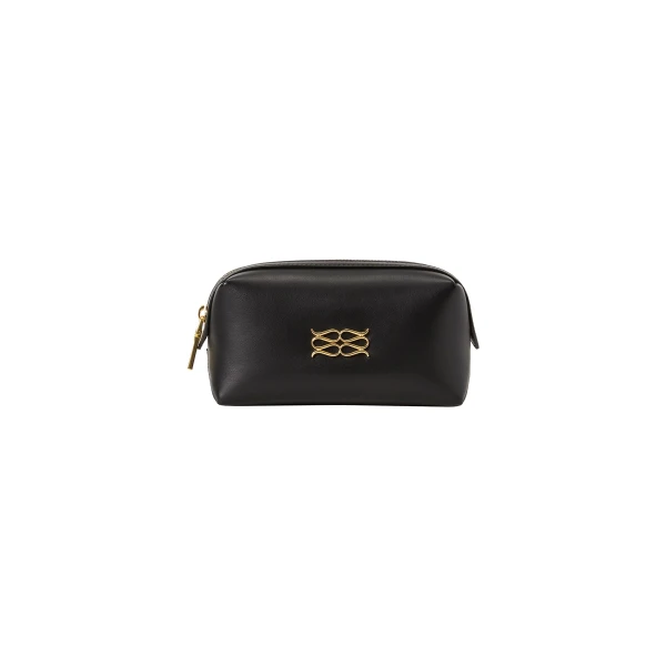 Monogram Toiletry Bag in Black