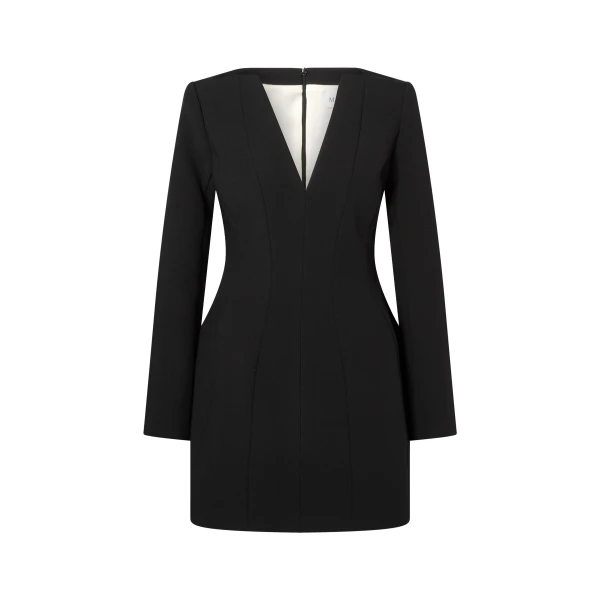 By Malina Ninni Mini Dress in Black | Mini Dresses | Coveti