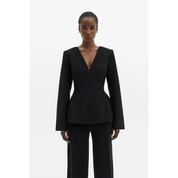 By Malina Ninni Top in Black | Tops | Coveti