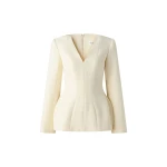 By Malina Ninni Top in Pearl | Tops | Coveti